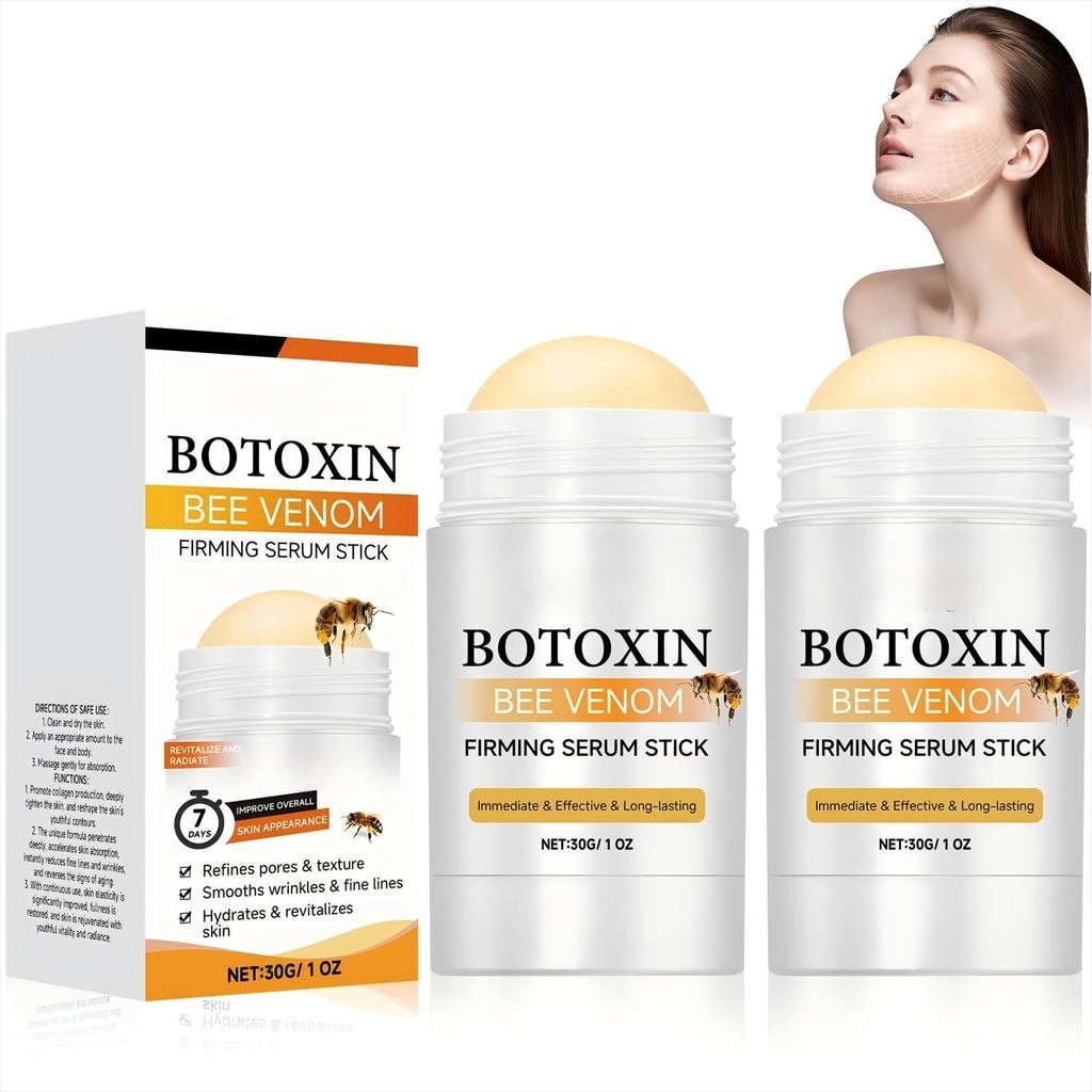 2 ชิ้น Botox Bee Venom Firming Serum Stick Botox Bee Venom ครีมกําจัดริ้วรอย Advanced Firming & ครีม