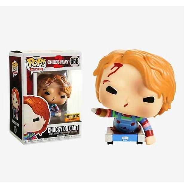 Vinyl Figure Funko Pop! Movies Chucky on Cart 658 Hot Topic Exclusive 9cm Shipped from Japan