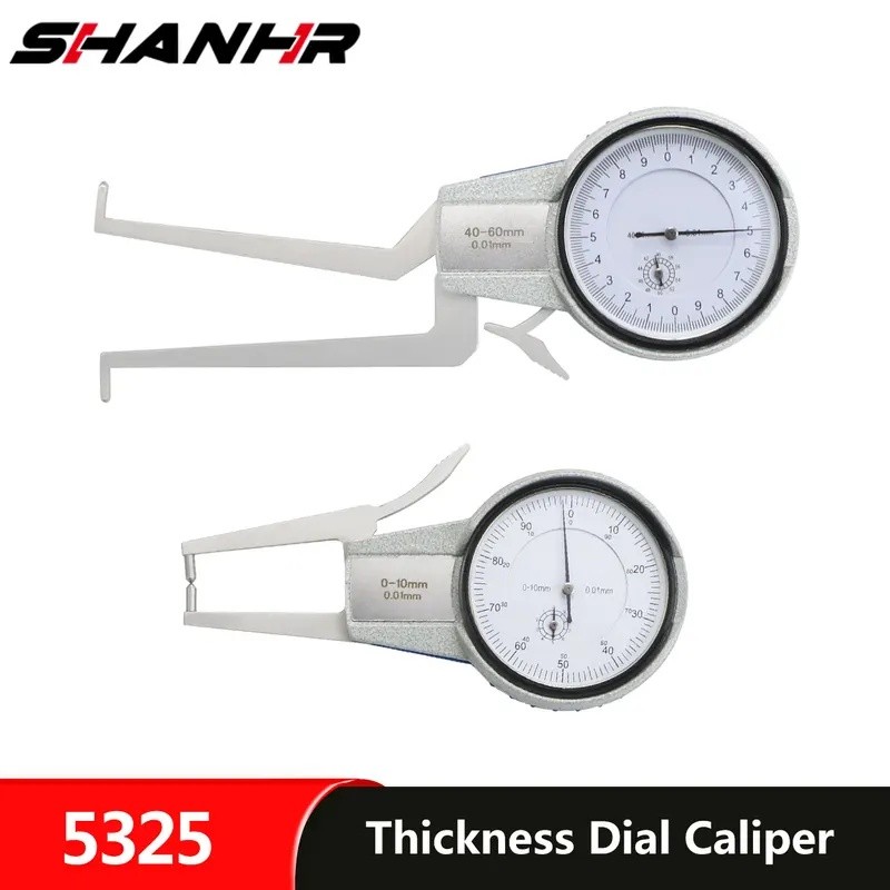 M1VS SHANHR 0.01 มม.Caliper Gauges สําหรับภายในวัดOustideภายในCaliper Dial Gage 10-30 มม. 20-40/60/8