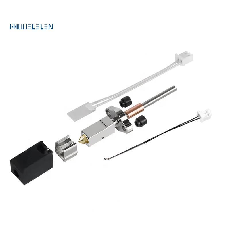 [Promote H]สําหรับ K1C เปลี่ยน Hotend Kit อะไหล่อัพเกรด- หัวฉีดทองเหลือง 0.4 มม. สําหรับเครื่องพิมพ์
