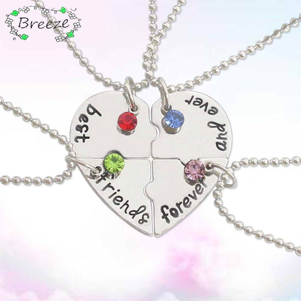 BREEZE 4 Bff Friend Best Friend Froever Nice Gift Necklace