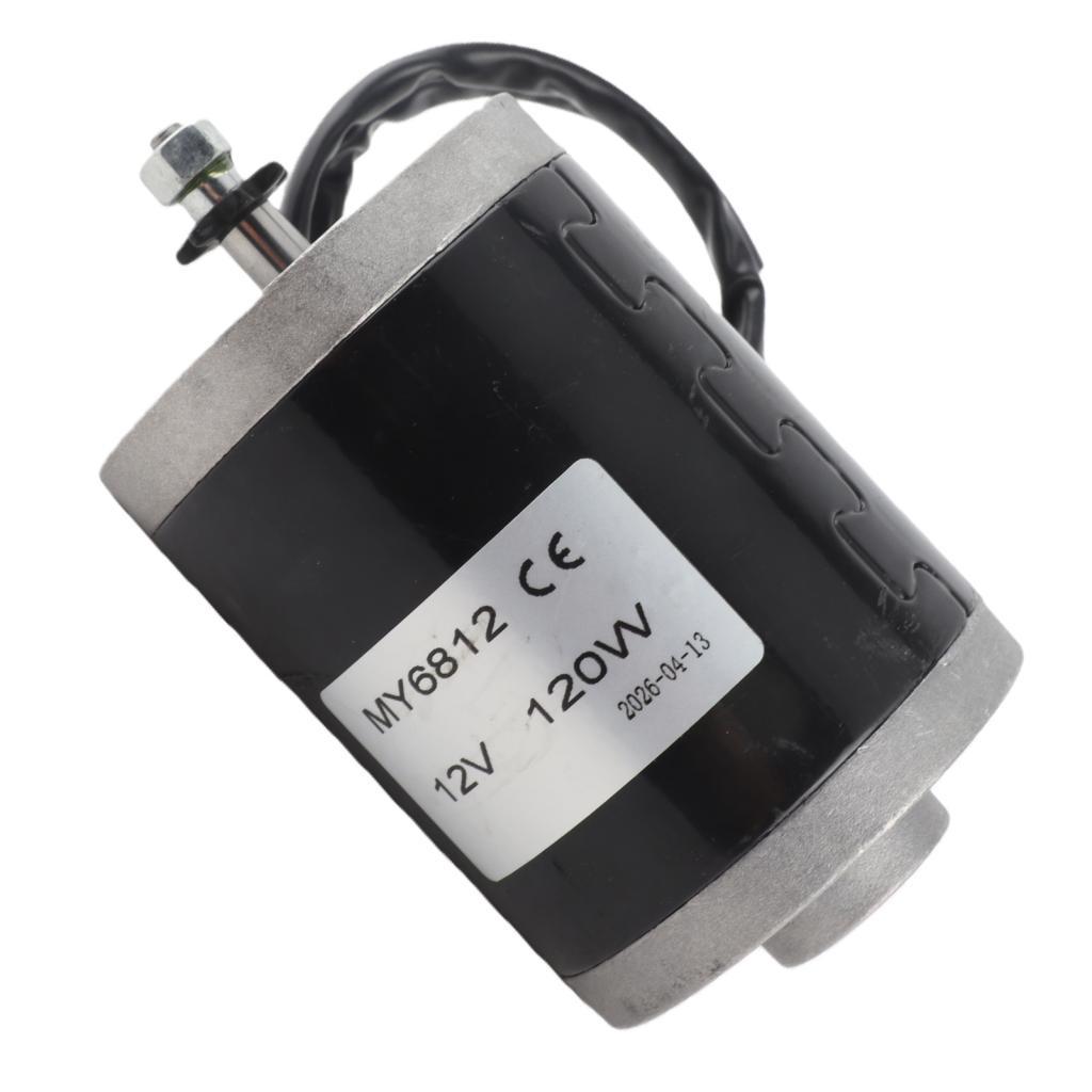 ACAGALA MY6812 12V 120W ความเร็วสูงแปรงขนาดเล็กมอเตอร์เข็มขัดไฟฟ้าสกู๊ตเตอร์ E จักรยานอุปกรณ์เสริม