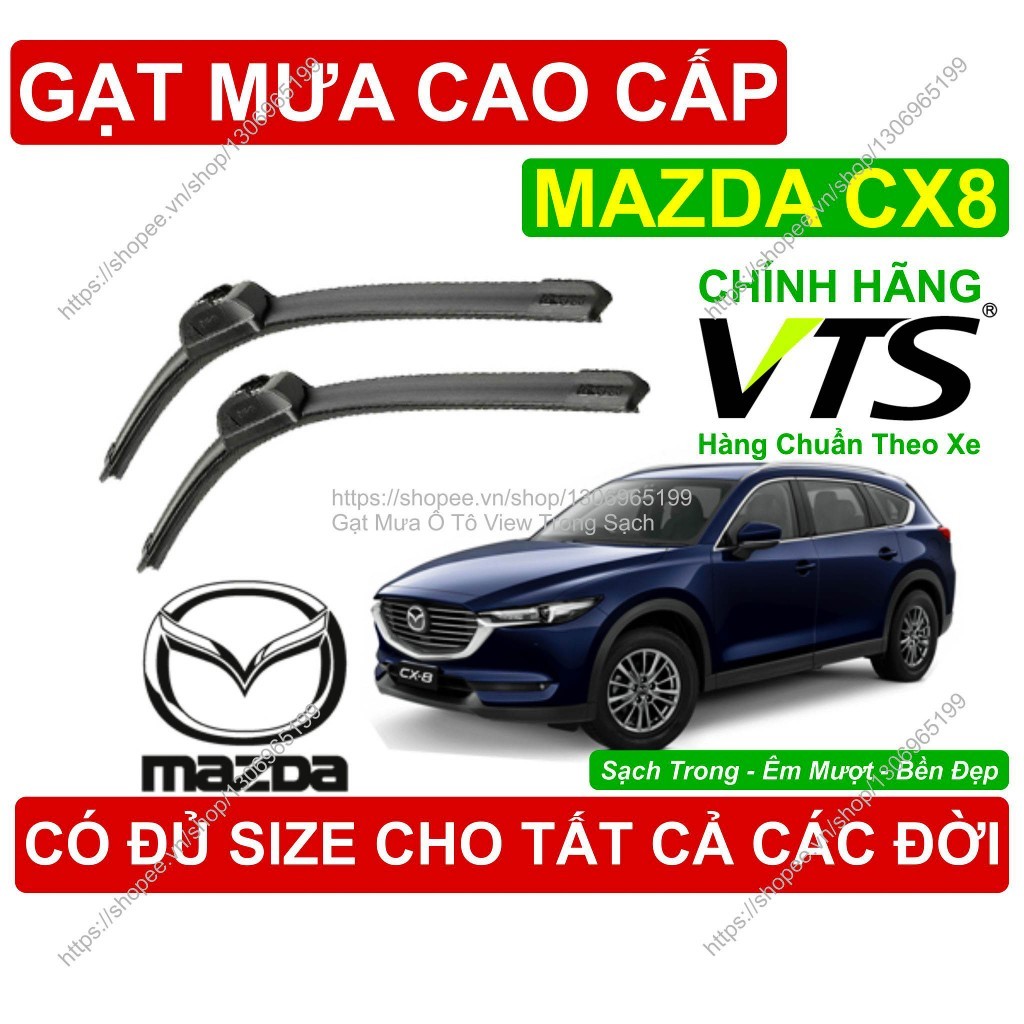 ที่ปัดน้ําฝน Mazda CX8, ที่ปัดน้ําฝนคู่สําหรับรุ่น Mazda CX8 มีจําหน่ายทุกขนาดสําหรับรุ่น Mazda CX8