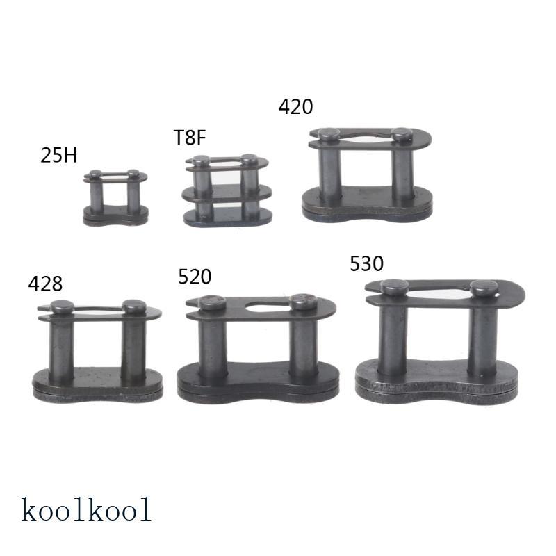 Kool 25H T8F 420 428 520 530 Chain Master Link สําหรับ Dirt Pit ATV Quad รถจักรยานยนต์