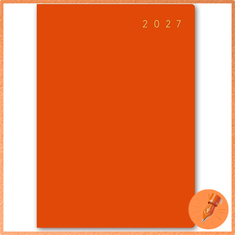 NOLTY 2027 B6 Weekly Planner Ecru Series (Starting December 2026)