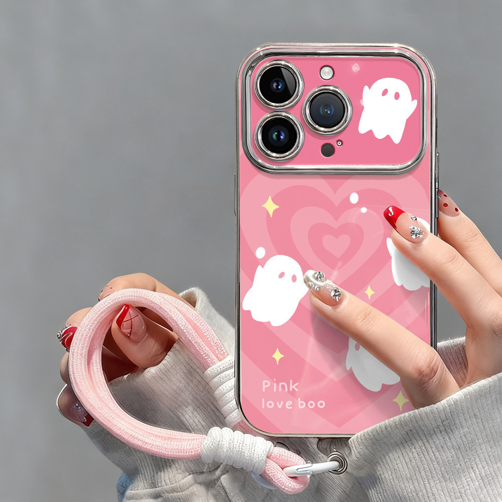 [เคส+สร้อยข้อมือ]เคสOppo F17PRO A38A3SA5A12EA33A54 A77 A31 A16K RENO4/5/6/7/8T A18 A7 A58 A16 A16 A5
