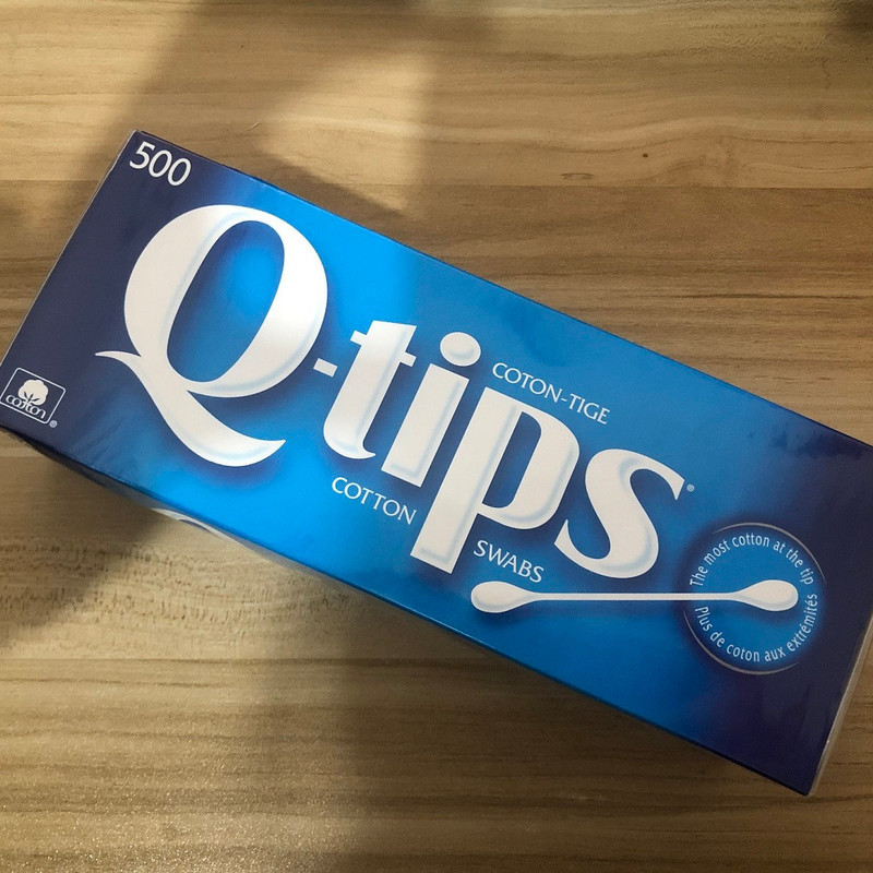 พร้อมสต็อก Canadian ของแท้ Q-Tips สําลีปลอดภัยสําลีเสายังผ้าฝ้าย 100% 500 นับ 8.77