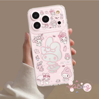 สำหรับIPhone 17 16 15 13 11 Air 12 14 Pro Max X XR 7 6 6S 16 15 8 Plus SEเคสใสทัชชาย ลายการ์ตูน หลายลายให้เลือก สวยทนทาน