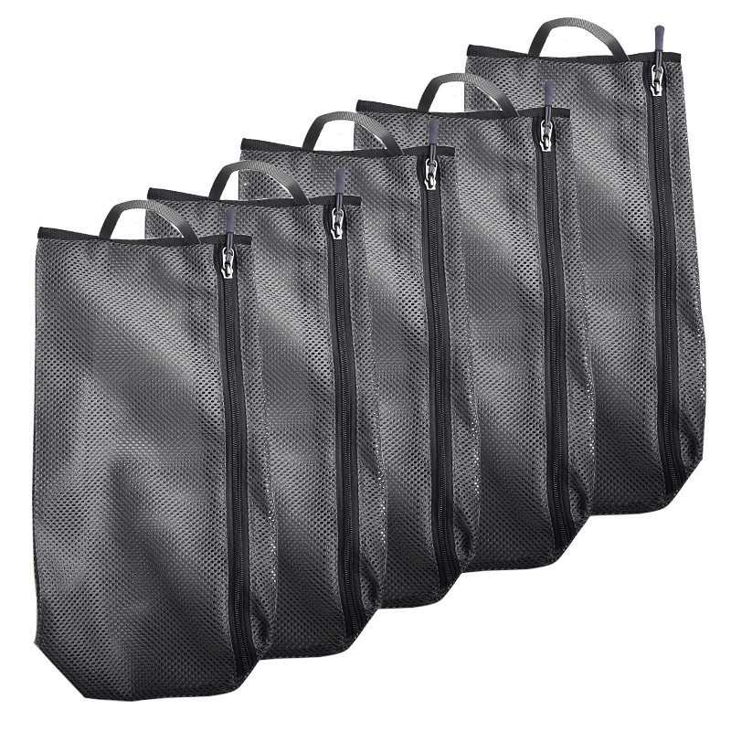 Amazon Outdoor Camping Storage Clothes Mesh Shoe Bag Sports Bag Portable Breathable Organizer Bag