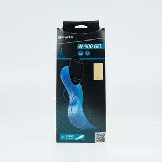 Decathlon Insole W900 Gel พื้นรองเท้าชั้นในแบบเจลสำหรับใส่เดิน - Blue