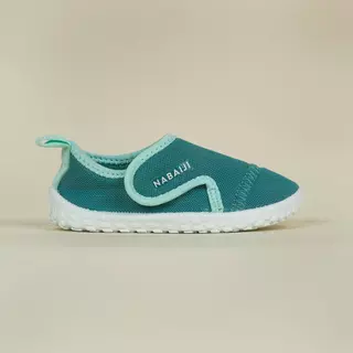 Decathlon Baby Water Shoes Aquashoes รองเท้าลุยน้ำสำหรับเด็กเล็ก - Green