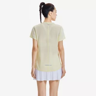 Decathlon Kiprun Run 500 Dry Women'S Breathable Running T-Shirt เสื้อยืดผู้หญิงใส่วิ่ง - Yellow