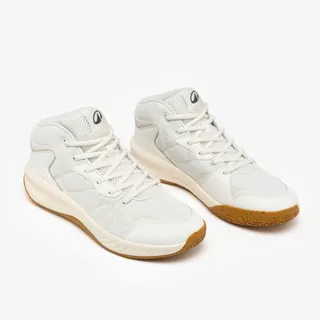 Decathlon Adult Basketball Shoes Essential 100 รองเท้าบาสเกตบอล สำหรับผู้ใหญ่ รุ่น Essential 100 - White