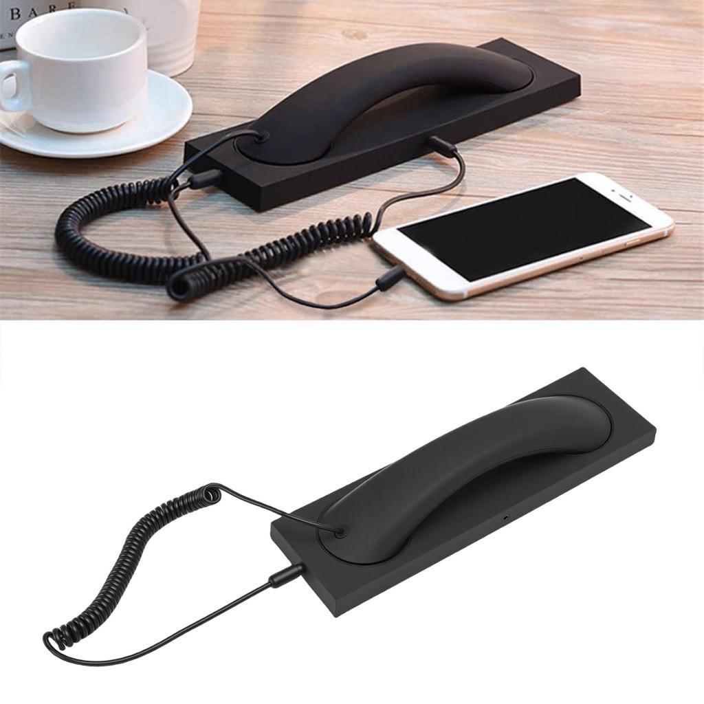 Zyyini Retro โทรศัพท์ Handset ประเภท C ปลั๊กแบบมีสายแบบใช้มือถือพร้อมไมโครโฟนสําหรับ iOS 17 16 โทรศั