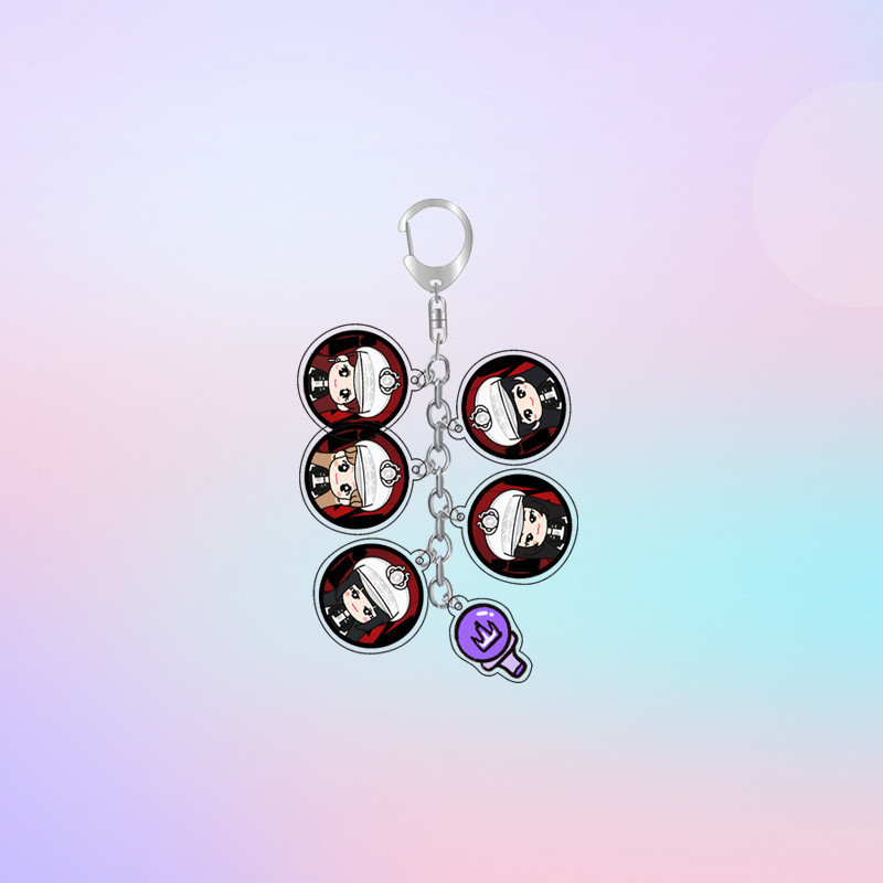 GIDLE สินค้า Minnie Minnie Song Yuqi SOYEON Ye Shuhua พวงกุญแจจี้จี้ 1075