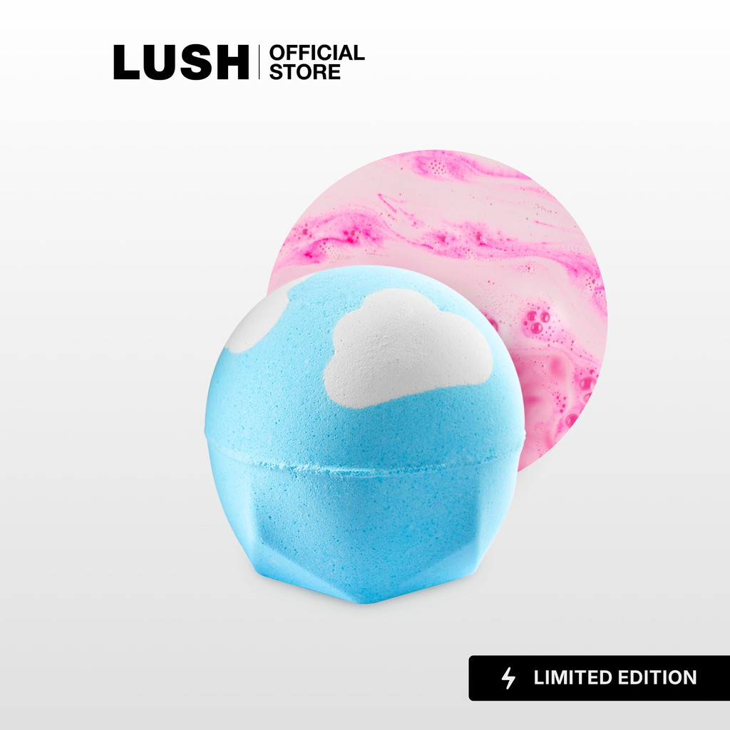 LUSH บาธบอมบ์ สำหรับแช่น้ำ ในอ่างอาบน้ำ ATOM HEART MOTHER BATH BOMB 200g (MOTHERS DAY EXCLUSIVE)