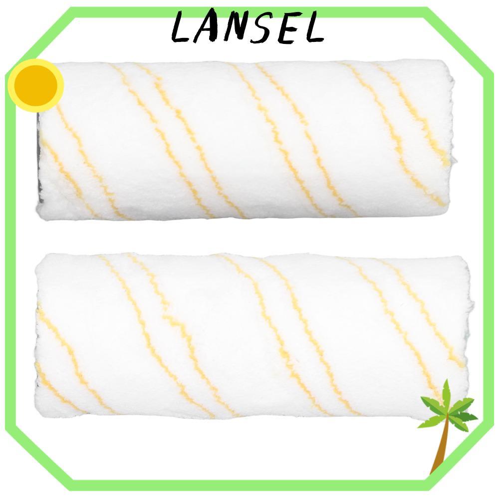 LANSEL1 2PCS Hard Floor Cleaner Roller, ล้างทําความสะอาดได้เปียกแห้งใช้แปรงทําความสะอาดพื้น, ไมโครไฟ