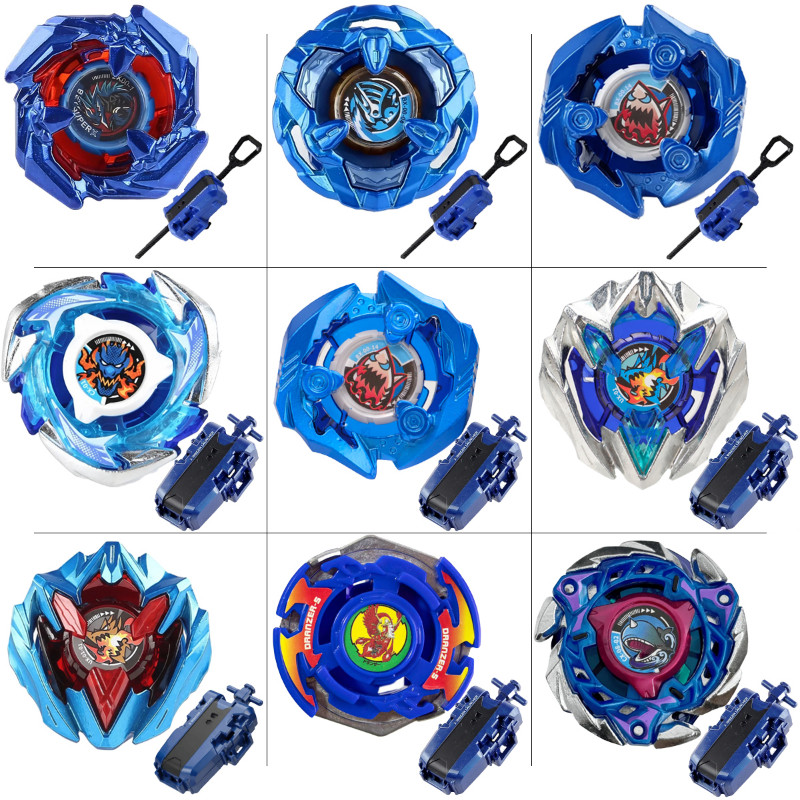 Blue Series Alloy Gyroscope, ของเล่นต่อสู้สําหรับเด็ก BX, CX, UX พร้อม Starter,CX-001 BX00-1 CX08-02