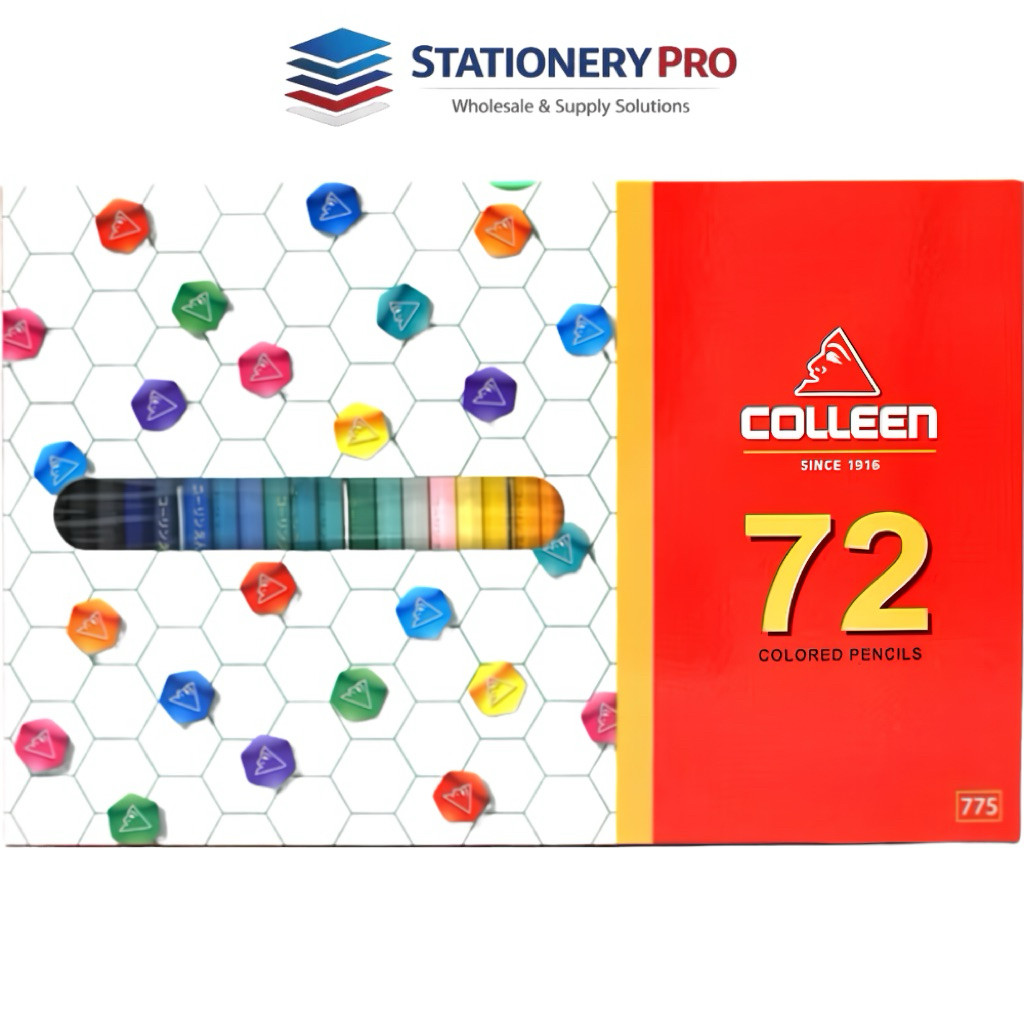 สีไม้ Colleen 72แท่ง72สี#775(แท่งเหลี่ยม)