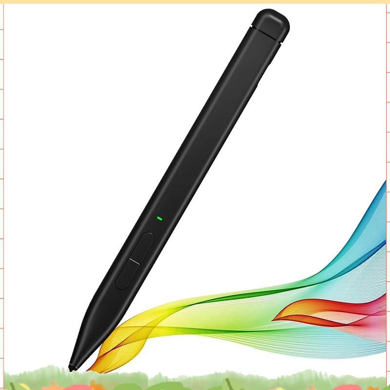 Slim Pen 2 สําหรับ Pro 9/8/7/6/5/4/3/X, Go 3/2/1,Book 3/2/1,แล็ปท็อป 4/3/2/1,Studio /2/1,USB-C Charg