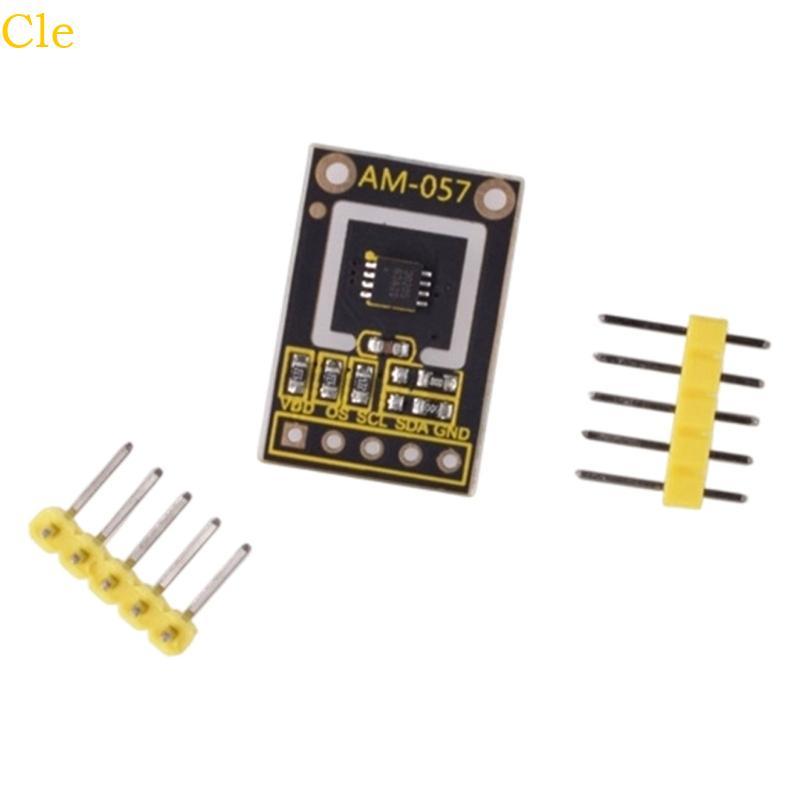 Cle ขนาดเล็ก MAX30205 สําหรับ I2C อุณหภูมิข้อมูล 21 x 14 มม.ขนาดสําหรับสวมใส่โครงการสายไฟและอุปกรณ์อ