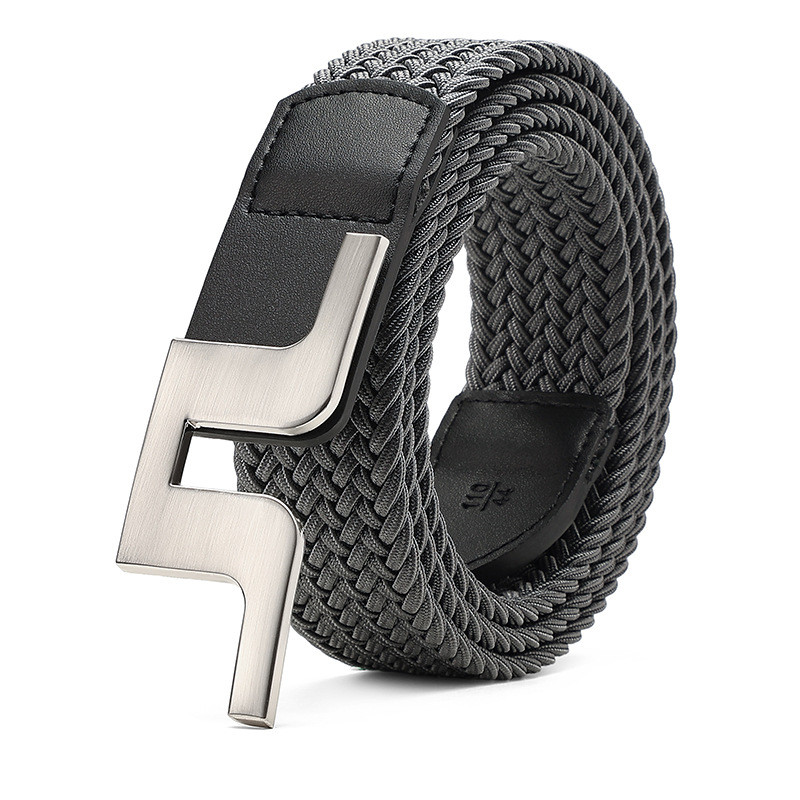 [] J Golf Belt Men Women Golf Braided Elastic Belt Fashion Trend#2.0