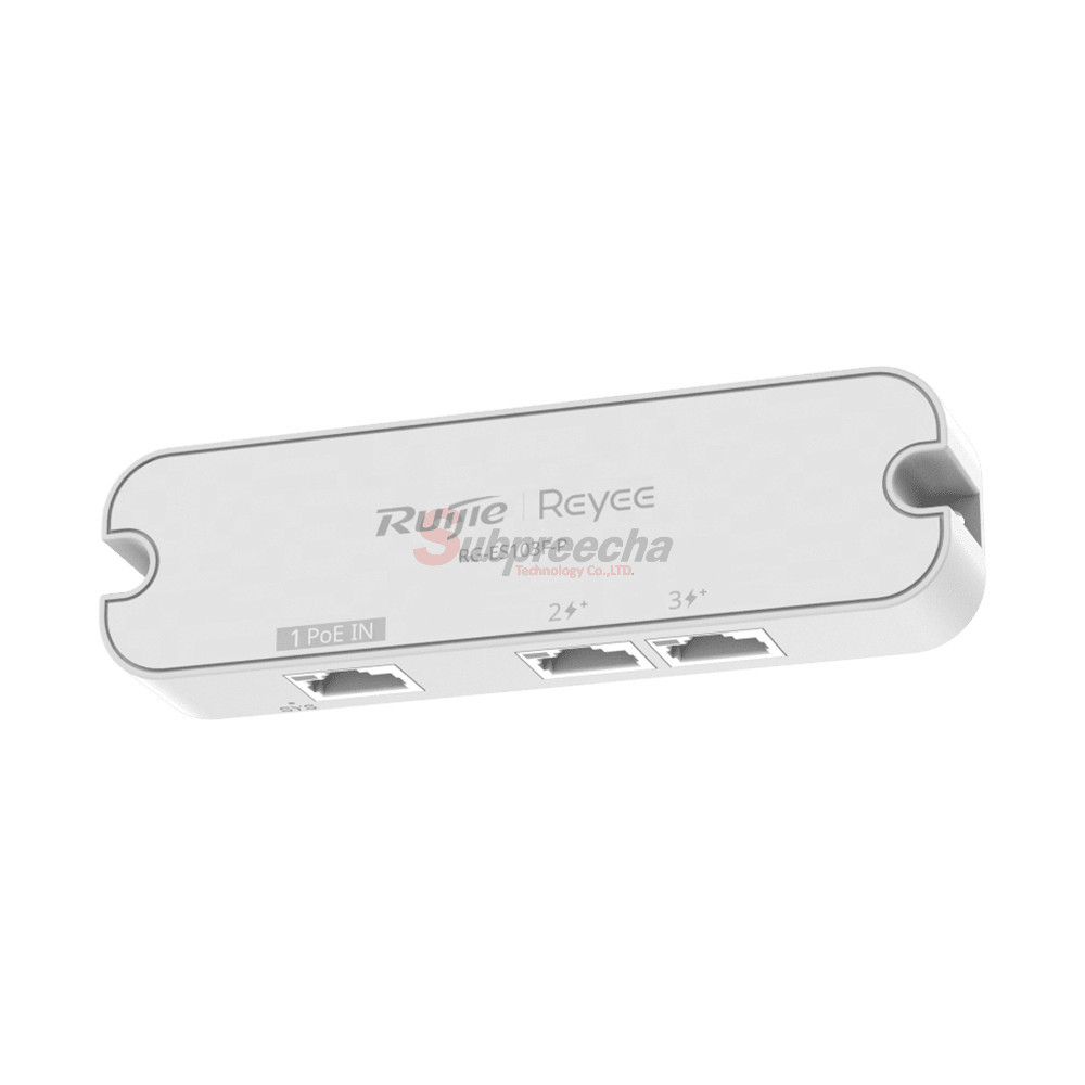 RG-ES103F-P / Ruijie-Reyee 3-Port PoE-In Unmanaged Switch