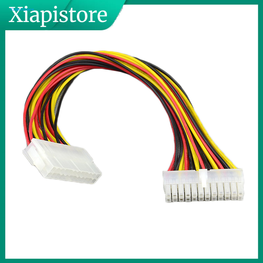 [XPT] 24Pin Male to 24Pin Female PC Power Adapter Extension Cable Connector
