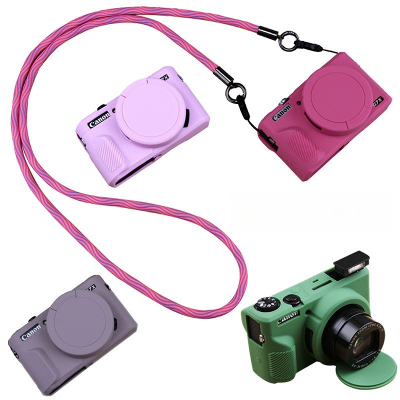 camera bag for Canon G7X2 G7X3 G7X Mark II III vlog Camera case Silicone soft shell Soft casing Anti