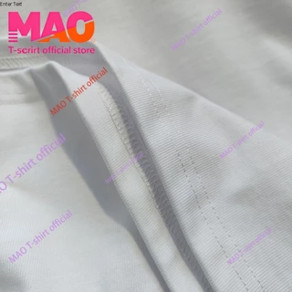 COD✅ (จัดส่งในกรุงเทพฯ) MAO Shop Printed T-shirt,ผ้าฝ้ายแท้ การ์ตูนน่ารักพิมพ์เสื้อยืดแขนสั้นสบาย ๆ #52308