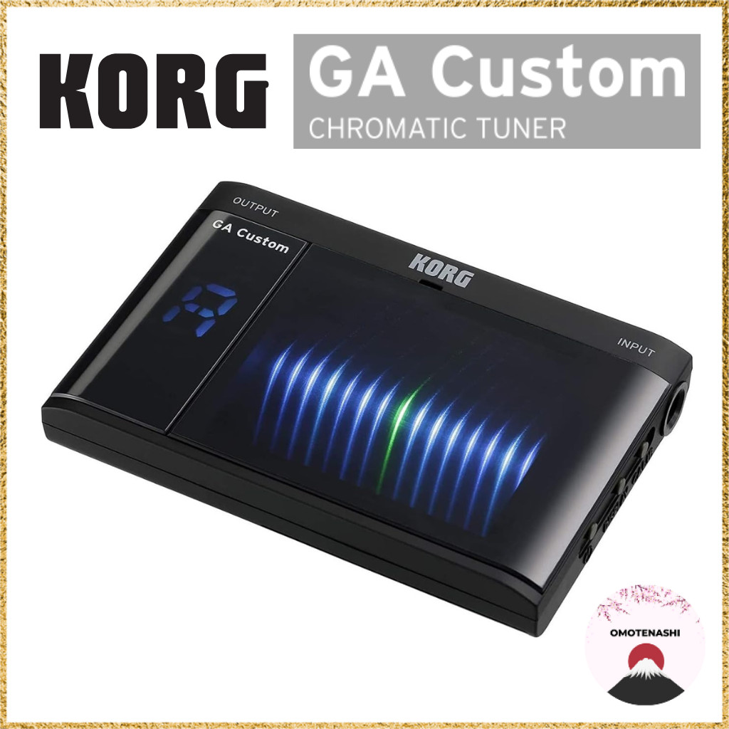 KORG/Custom Shop GA-CS GA Custom Black Chromatic Tuner Korg Tuner Desktop Model