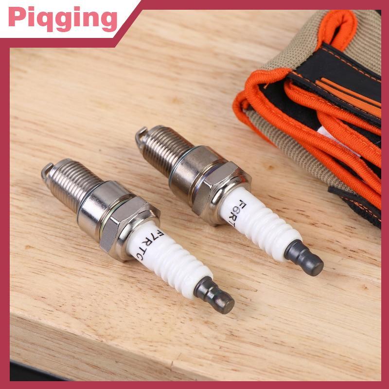Piqging ที่เชื่อถือได้ Spark Plug F6RTC สําหรับรถจักรยานยนต์ PW50 PW80 50cc 70cc 90cc 110cc Stable E