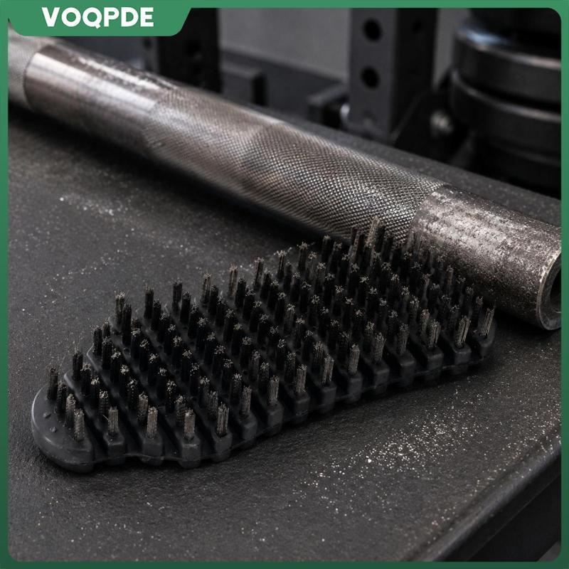 [voqpde] Barbell แปรงทําความสะอาดเหล็กขนาดกะทัดรัดลวด Scrubber เครื่องมือทําความสะอาดลึกสําหรับอุปกร