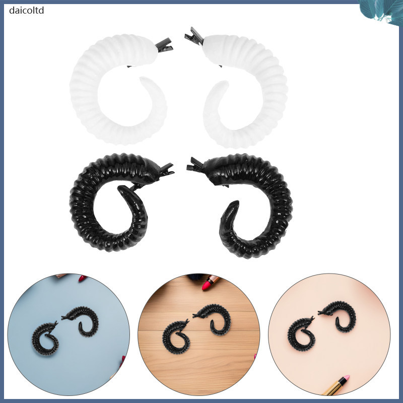 กิ๊บติดผม Ram Horns คอสเพลย์ Aritifical Sheep Hairpin daicoltd