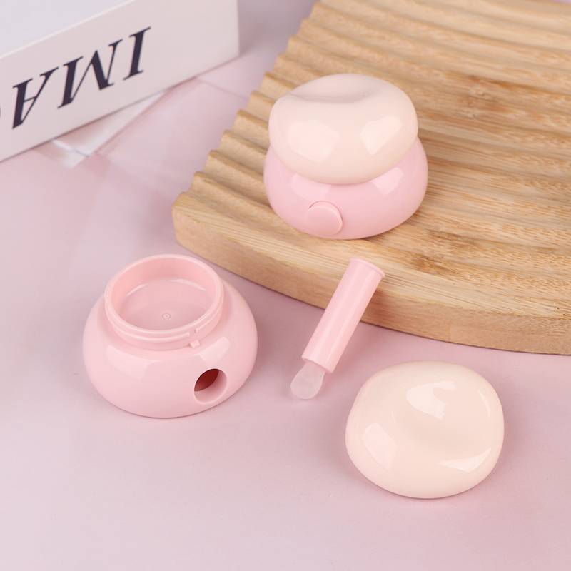 L&R 3.5g Mini เครื่องสําอางขวดเปล่าหม้อแต่งหน้า Skincare Container Face Cream กล่อง Lip Balm พร้อมช้