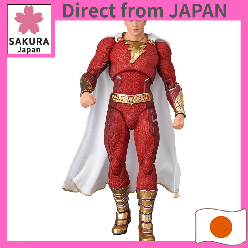 Medicom Toy MAFEX No.254 SHAZAM! (FURY OF THE GODS Ver.) Approximately 160 mm tall, non-scale, pre-p