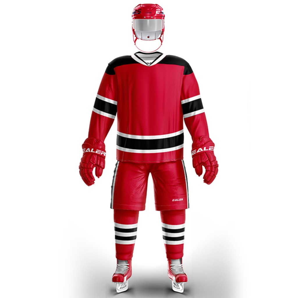 EALER EALER อเมริกัน Velcro Hockey Jersey เสื้อฝึกซ้อม Hockey Jersey Hockey Blank Jersey
