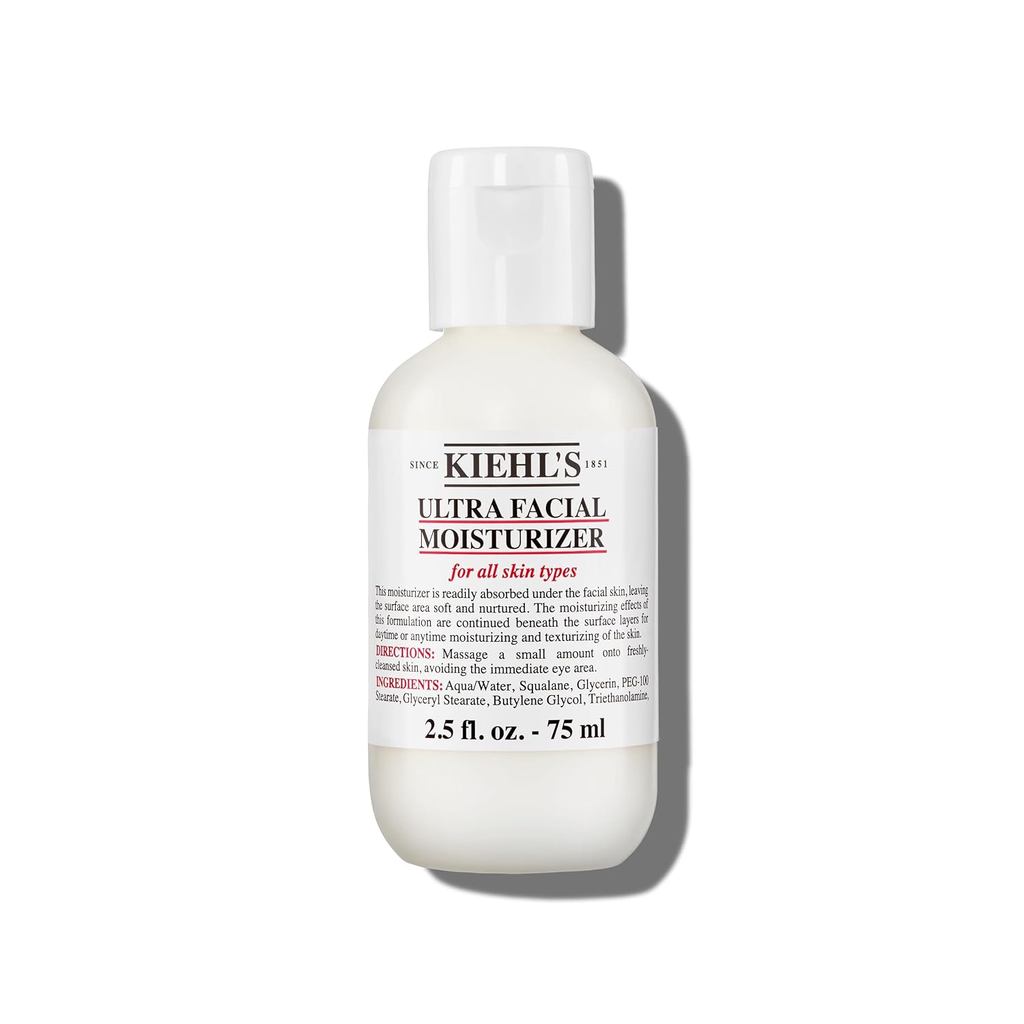 Kiehls - Ultra Facial Moisturizer, ครีมบํารุงผิวหน้าให้ความชุ่มชื้น 24 ชั่วโมง
