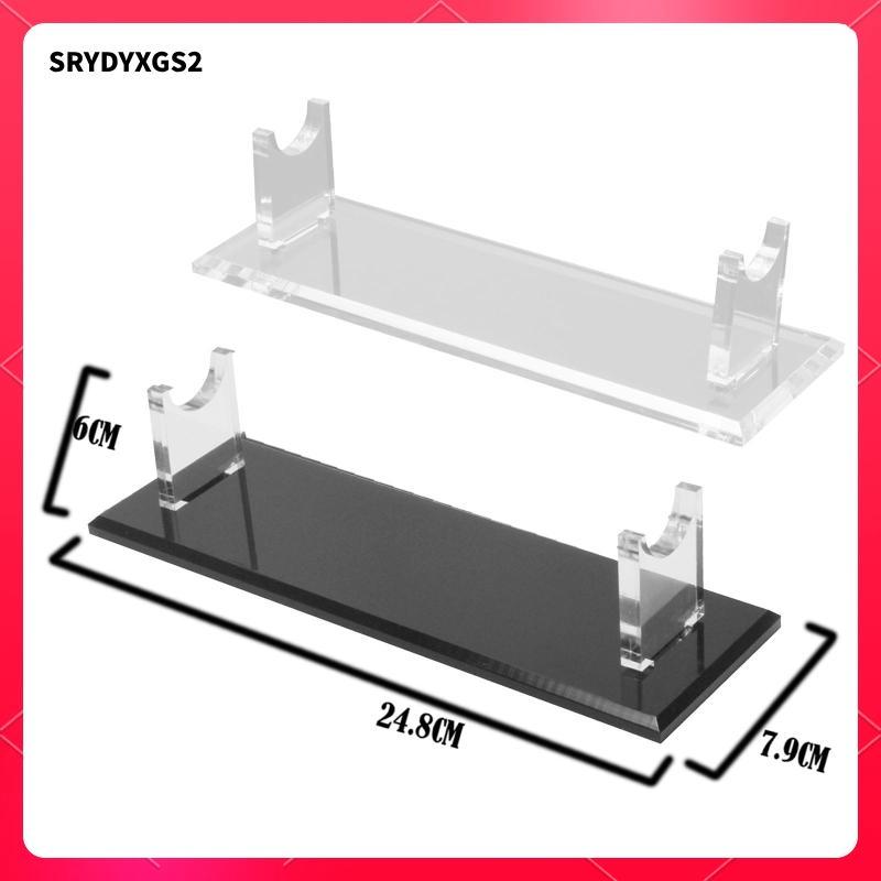 [Srydyxgs2] Clear Collectible Sword Stand Saber Display Storage Katana Gladiator