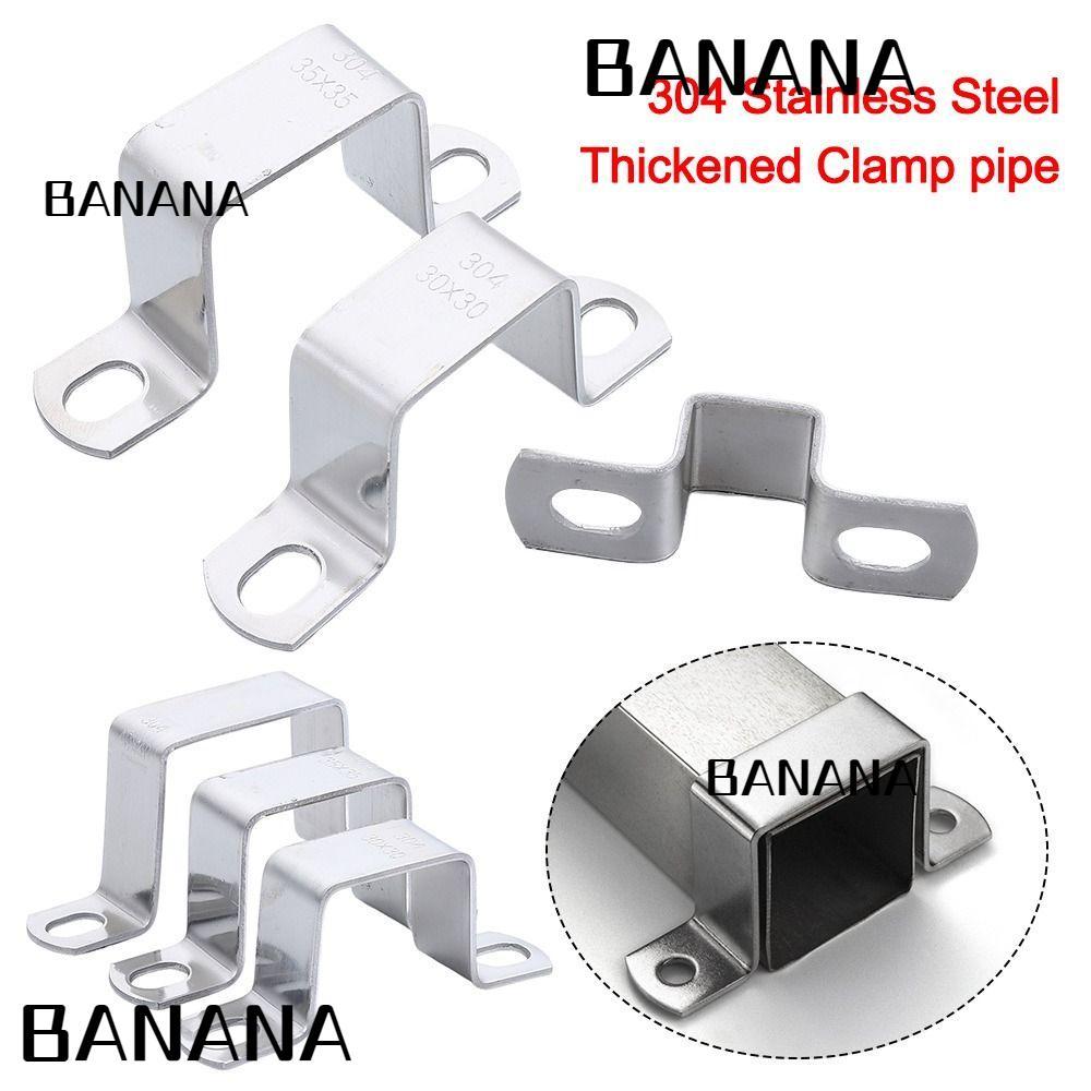 BANANA1 Ohm Tube Card, M-Shaped U-Shaped Square สี่เหลี่ยมผืนผ้า Fastening Buckles Horseback ท่อ Cla