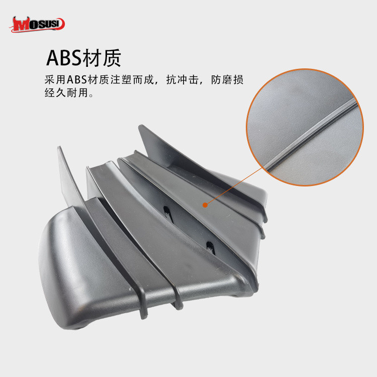 เหมาะสําหรับ GSX250 DL250 DL650 DL1000 DL1050 ดัดแปลงรถจักรยานยนต์ Air มีดปีกลมคงที่