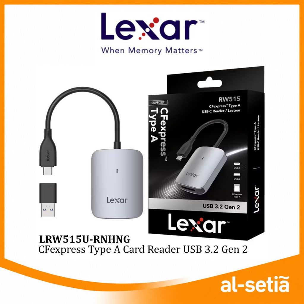 Lexar RW515 CFexpress Type A Reader USB 3.2 Gen 2 10Gbps Type-C การ์ดหน่วยความจํา Reader
