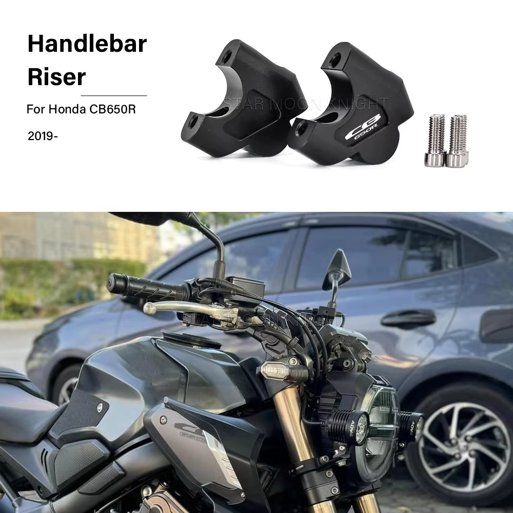 Handle bar Lift Booster สําหรับ Honda CB650R CB 650 R CB 650R 2019 2020- Handlebar Riser Clamp ท่อเบ