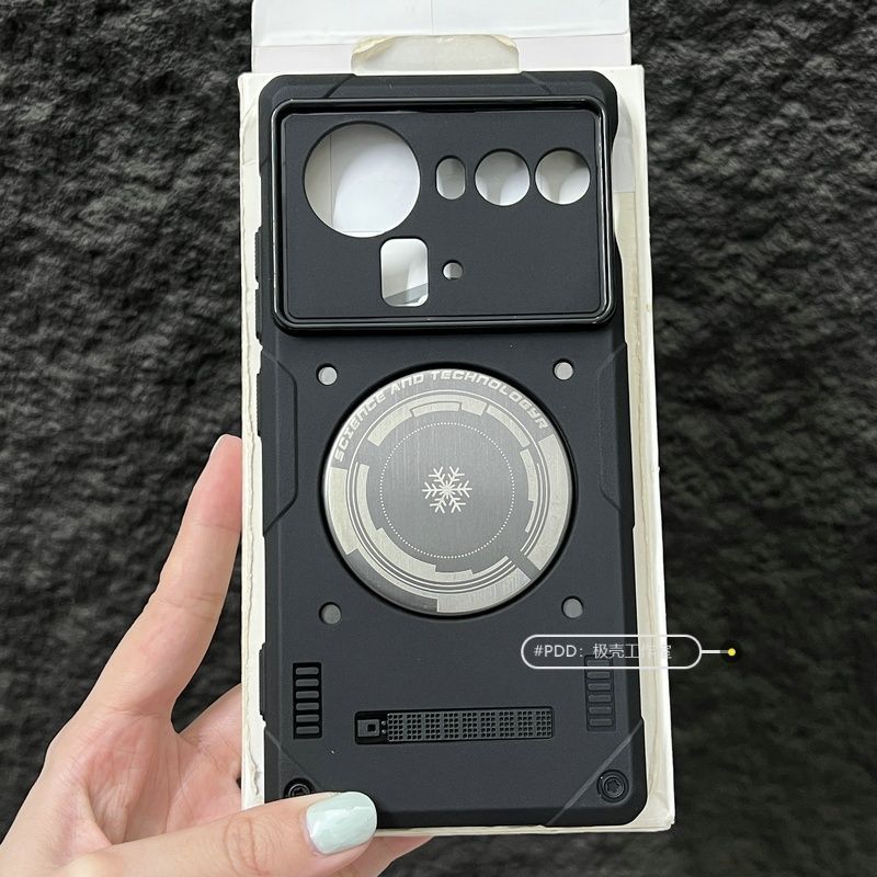 สําหรับเคสโทรศัพท์ Nubia Z80Ultra Z70Ultra Snowflake Graphene การกระจายความร้อนหนากันกระแทก Soft Cas