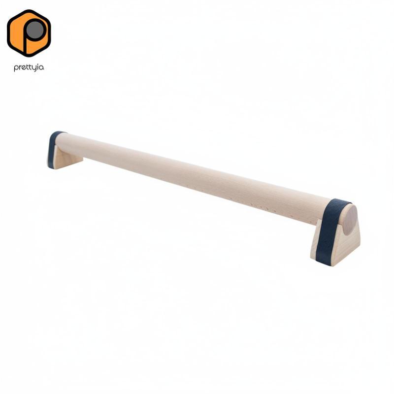 Prettyia ไม้ Balance Beam Solid Lumber Balance Beam อุปกรณ์ใช้ในบ้านสําหรับการออกกําลังกายชั้น