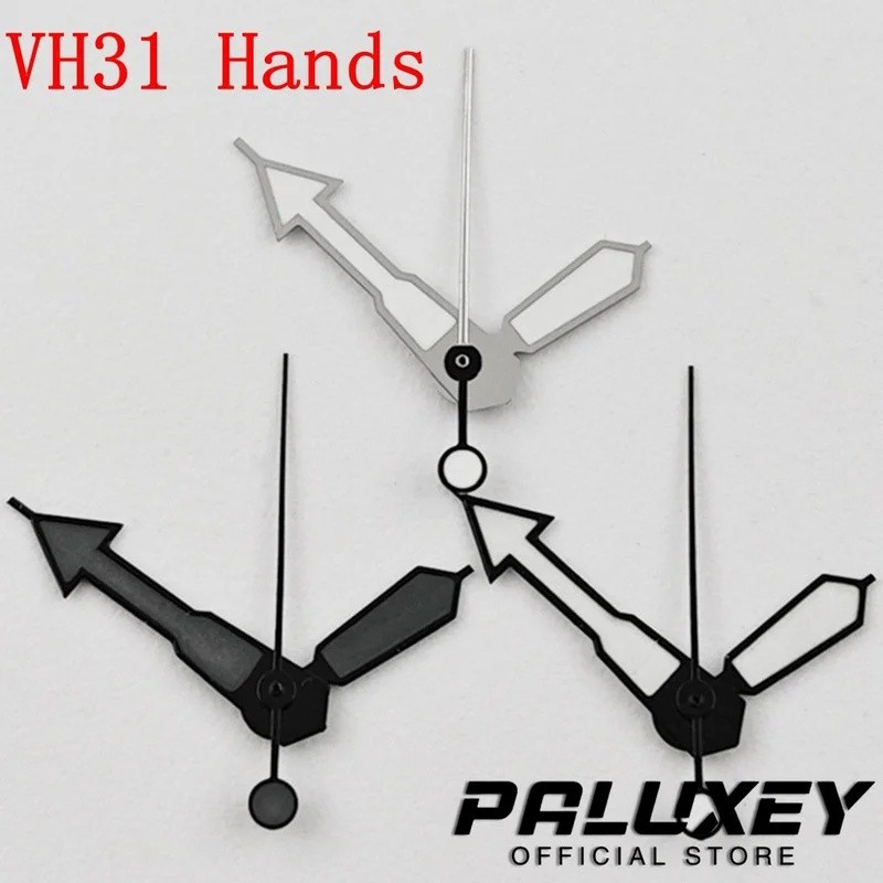 PALUXEY VH31 นาฬิกามือสีเขียว Luminous นาฬิกาตัวชี้ Fit VH31 VH31A VH31B VH60 VH61 VH63 VH65 VH67 VH