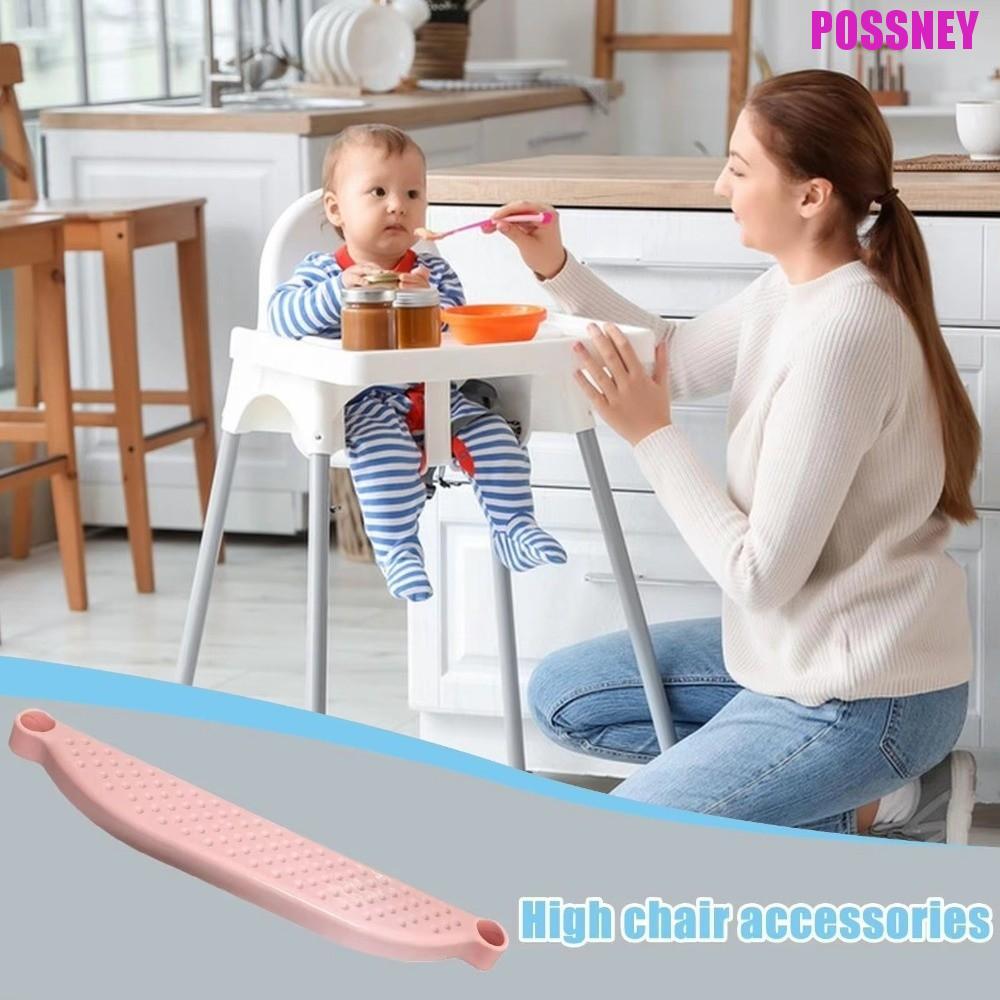 POSSNEY Highchair Footrest, ปรับสบายเหยียบพักเท้า, Ergonomic Universal Anti-Slip Surface Baby High C