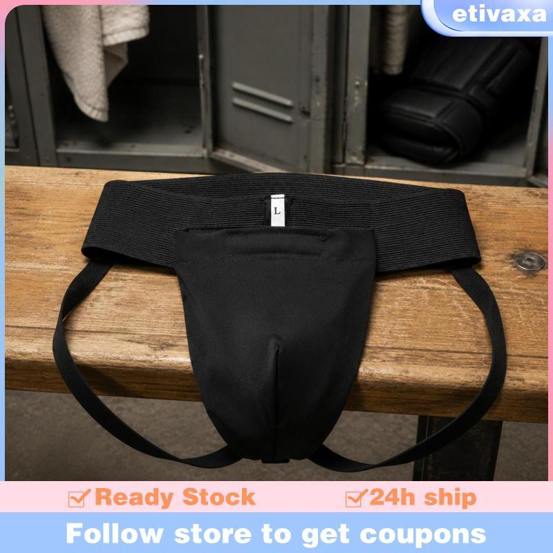 [Etivaxa] Athletic Groin Guard Enhanced Comfort Sport Protector Athletic Cup สําหรับศิลปะการต่อสู้คา
