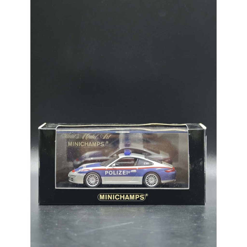 [คลังสินค้าพร้อม] MINICHAMPS 1/43 Porsche Porsche 911 GT3 RS (997.1) Austria Federal Police Car Only