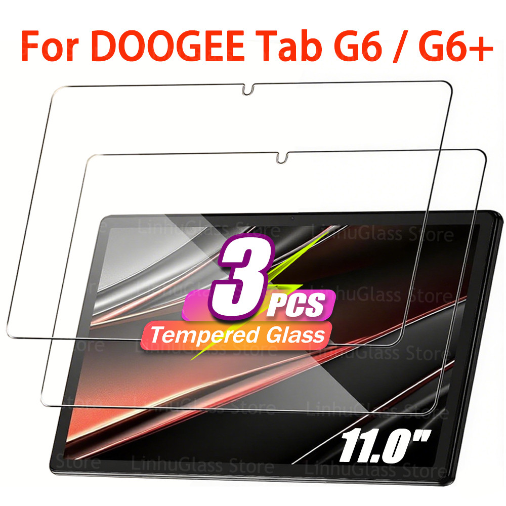1‐3 ชิ้น Ultra HD ฟิล์มกระจกนิรภัยสําหรับ Doogee U9 U13 U12 U11 U10 2025 pro แท็บเล็ตป้องกันหน้าจอสํ